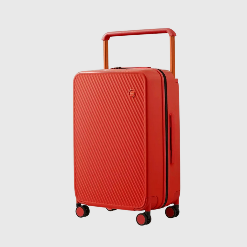 The Lisbon - Sunset Orange | Modern Check-In Suitcase 65L
