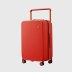 The Lisbon - Sunset Orange | Modern Check-In Suitcase 65L