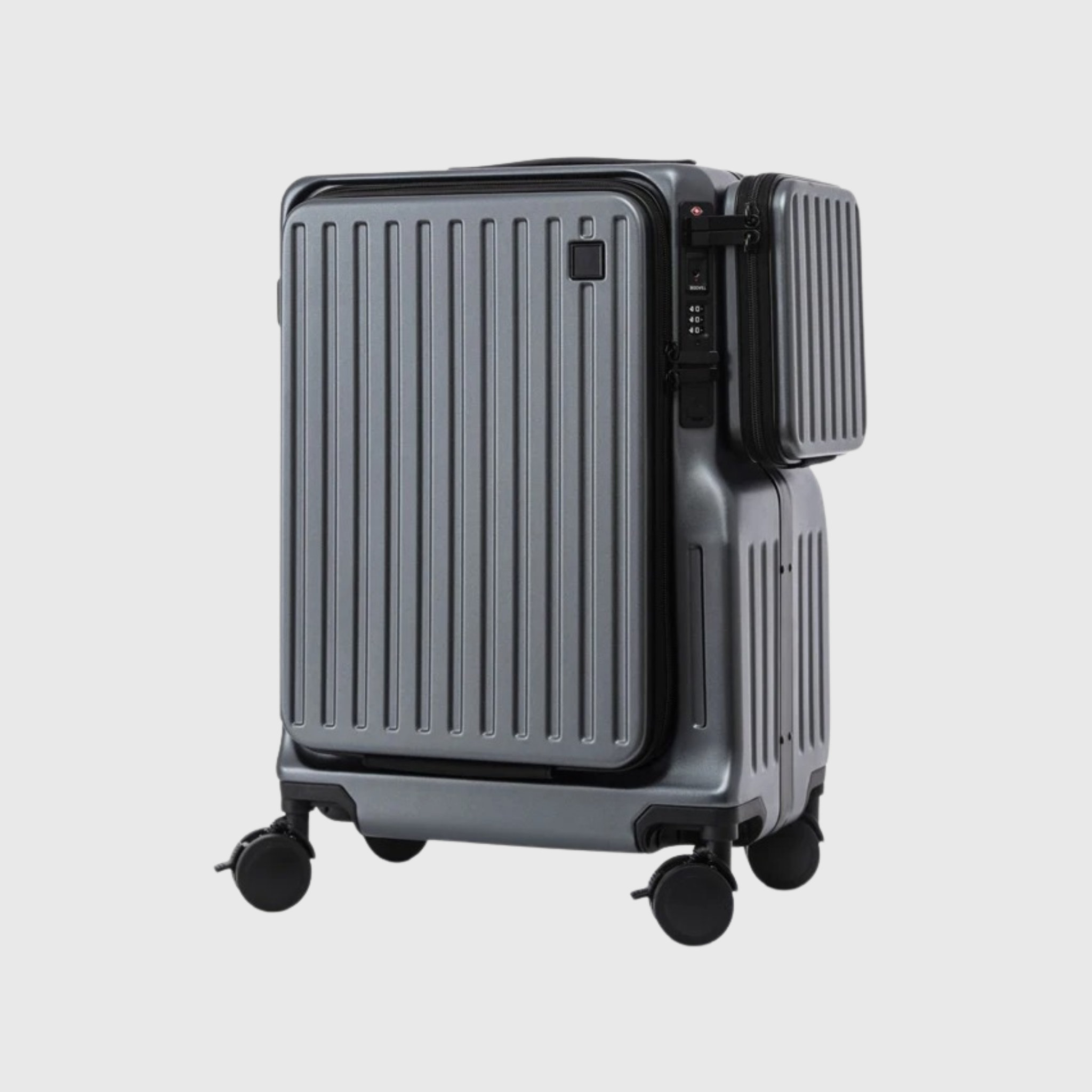 The Oslo - Jet Black | Cabin Suitcase 41L