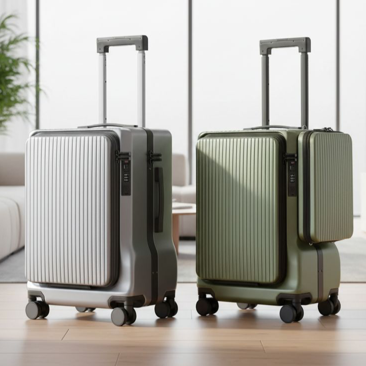 The Seoul - Sage Grey | Hard Shell Cabin Case 42L