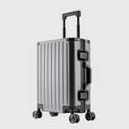 The Chicago - Gunmetal | Aluminium Frame Check-In Suitcase (62L - 101L)