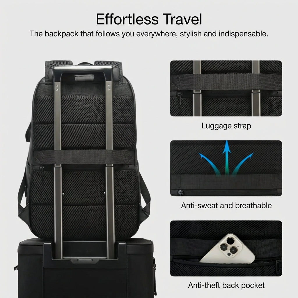 The Copenhagen | Minimalist Tech Backpack 27L - Men & Women