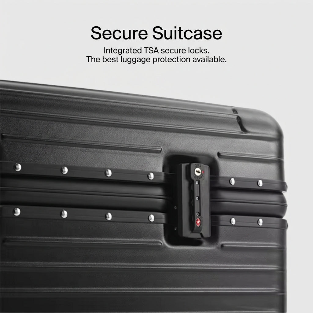The Manhattan - Black | Business Carry-On Suitcase 42L