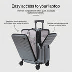 The Oslo - Graphite | Cabin Suitcase 41L