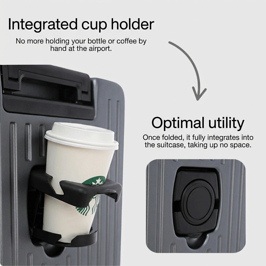 The Oslo - Graphite | Cabin Suitcase 41L