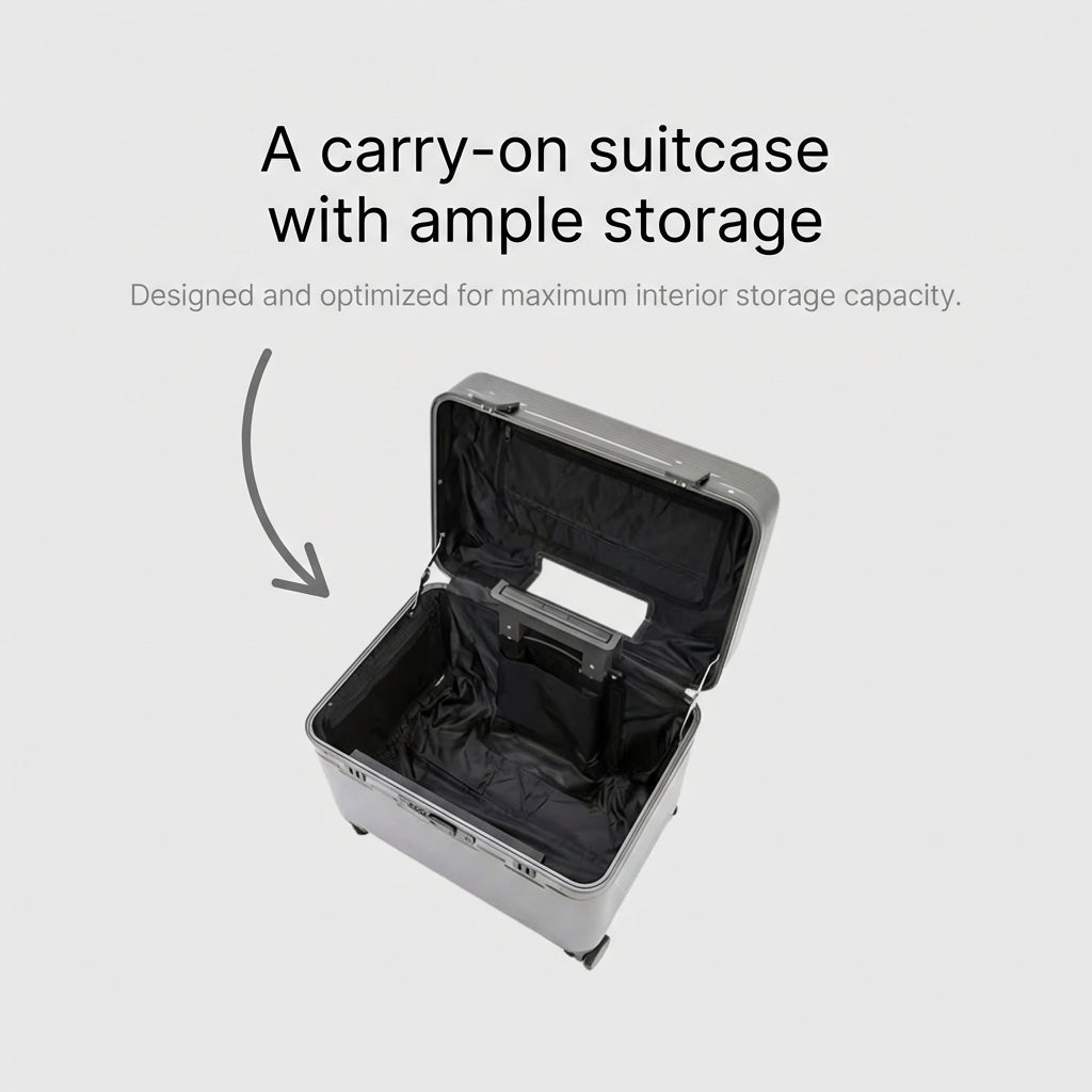 The Zurich - Silver | Pilot Case 41L
