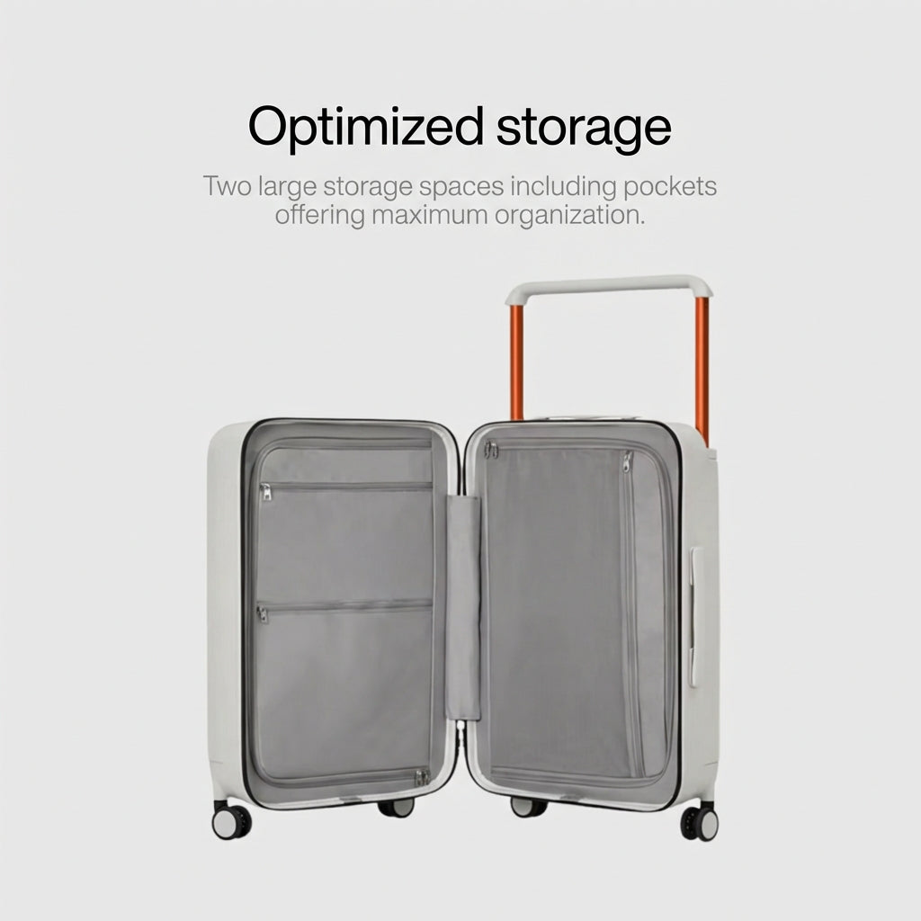 The Barcelona - Graphite | Carry-On Suitcase 40L