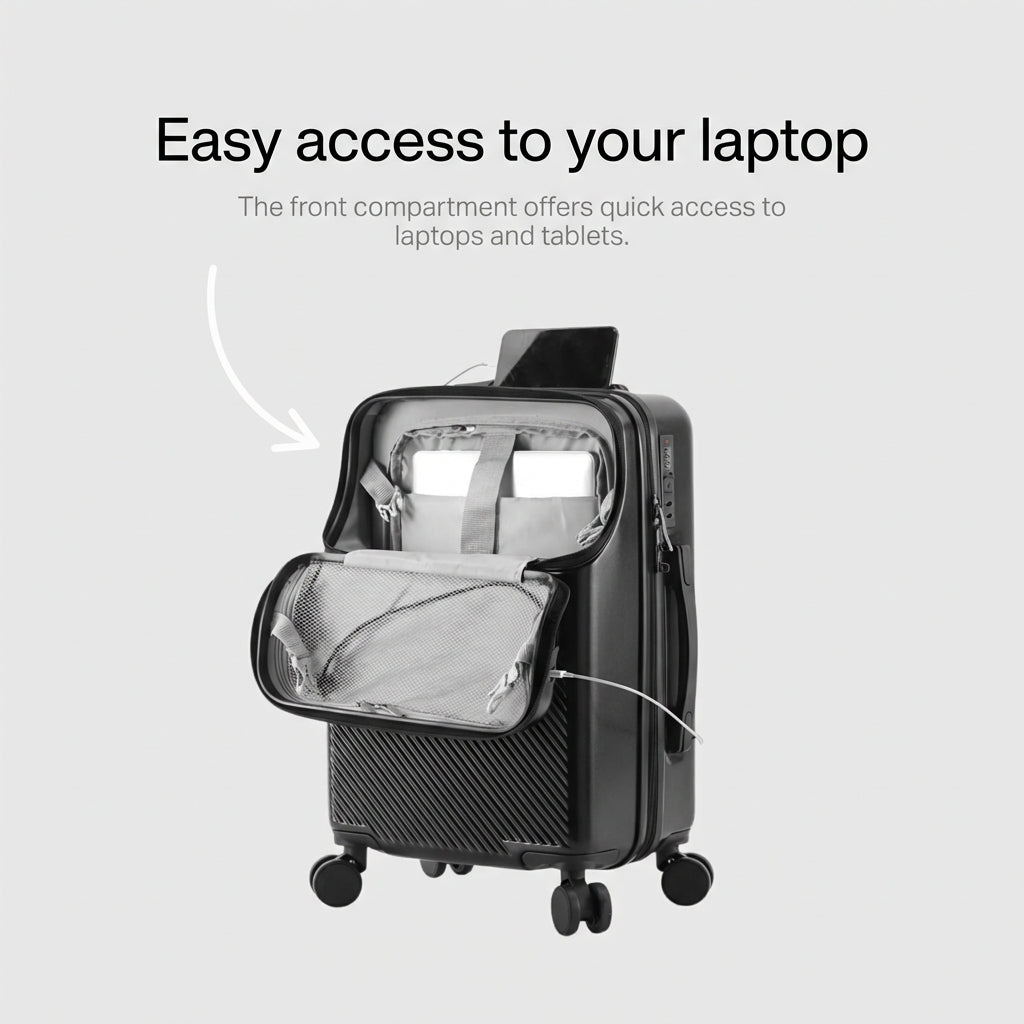The Atlas Signature - Silver | Large Travel Case (74L - 98L)