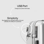 The Atlas Signature - Silver | Large Travel Case (74L - 98L)