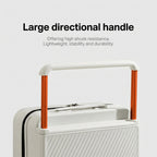 The Lisbon - White | Modern Check-In Suitcase 65L